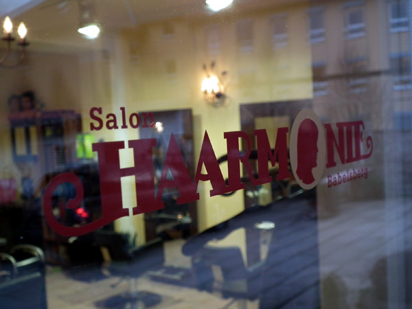 Friseursalon Arbeit 1