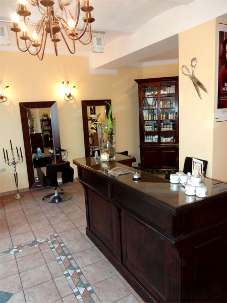 Friseursalon Arbeit 12